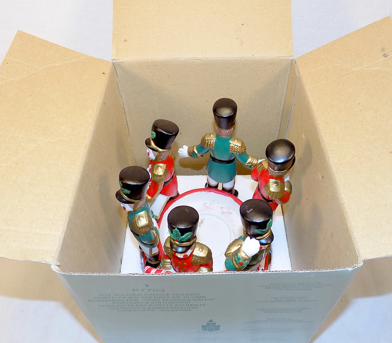 Retired PartyLite Toy Soldier Candle Holder (P7703)