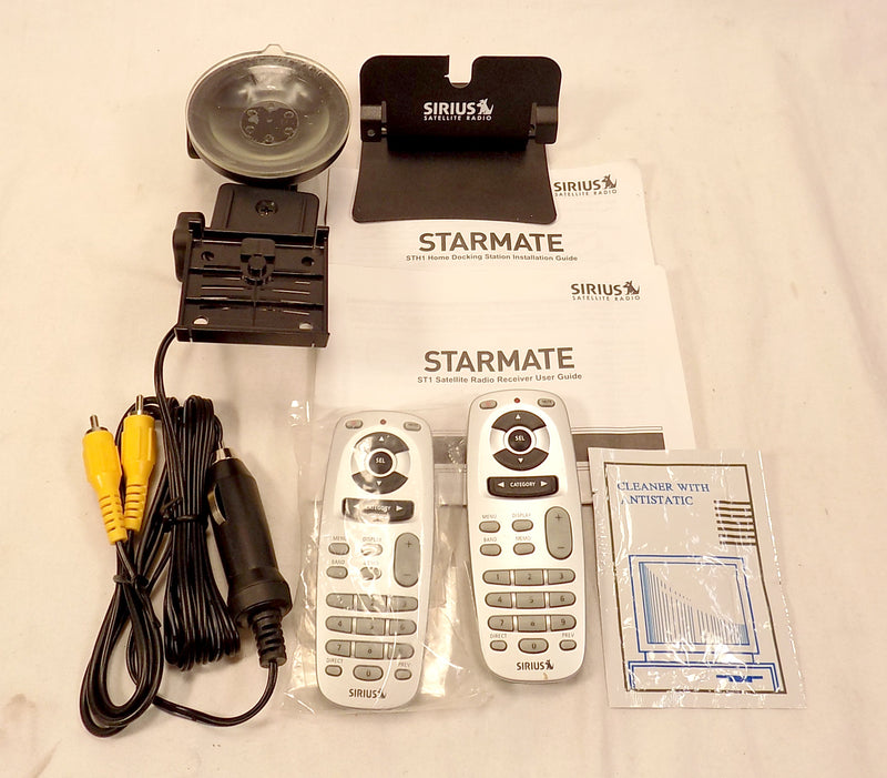 Sirius Satellite Radio Parts Remotes & Mounts