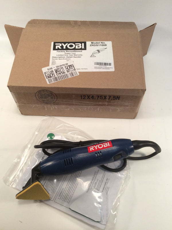 Ryobi Detail Sander factory frfurbished