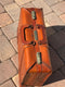 Vintage Stylite Leather Suitcase 1950s NO KEY