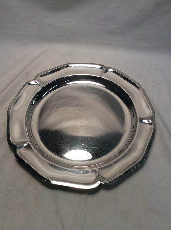 Oneida silver serving plate #5