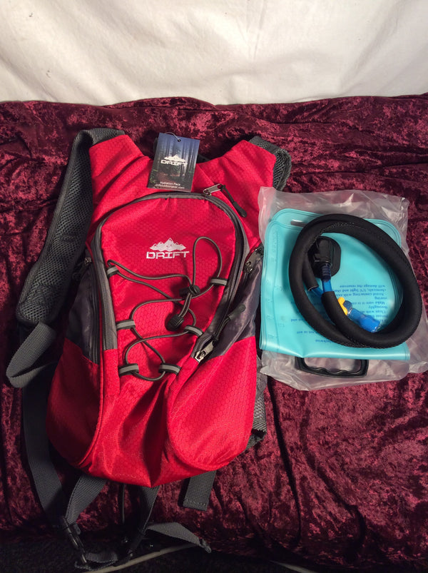 Drift Red Hydration Pack