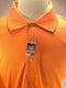 PGA TOUR dry fit golf shirt men’s L easy care UPF 15 orange