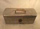 Vintage metal tool box