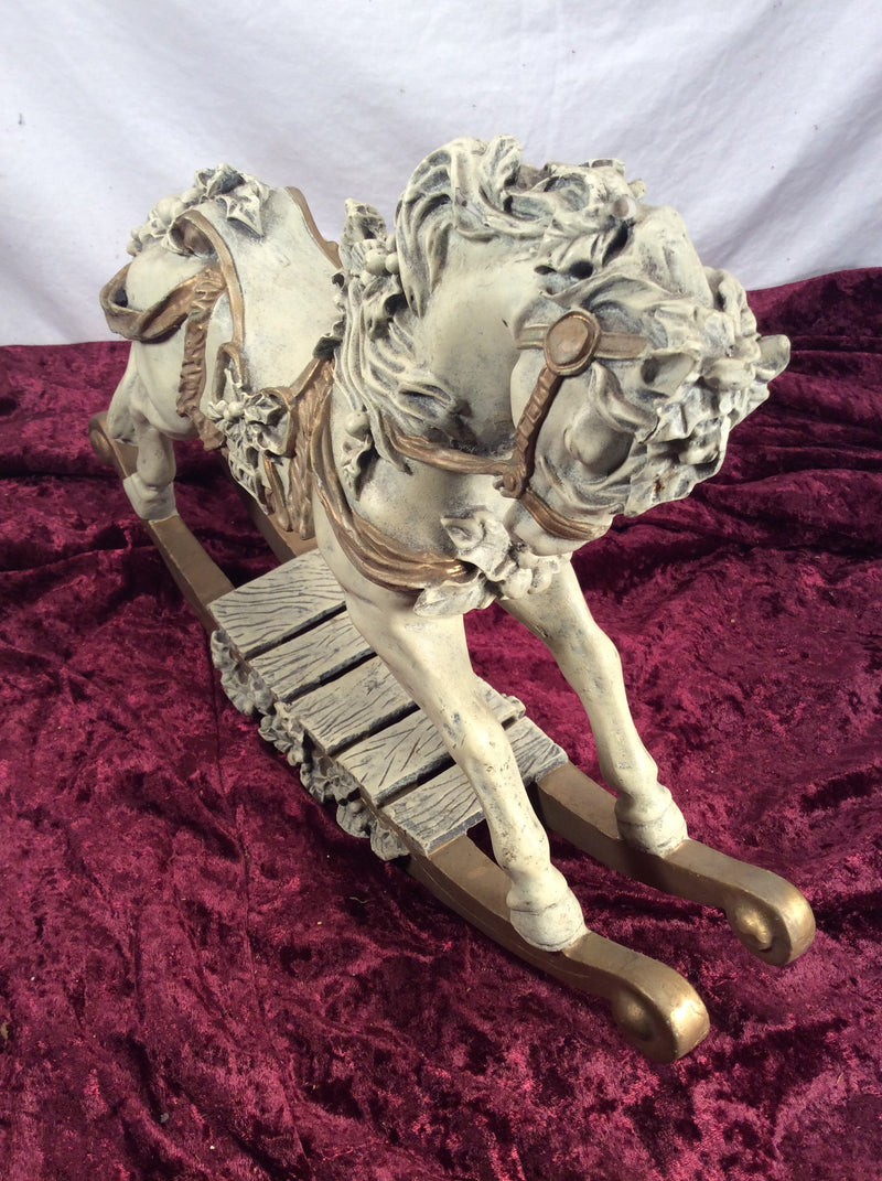 Antique Horse Statue 16in x 12in