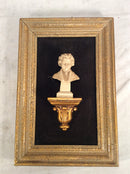 Mozart, Liszt, Bach, Beethoven, Set of 4 Framed Sculptures