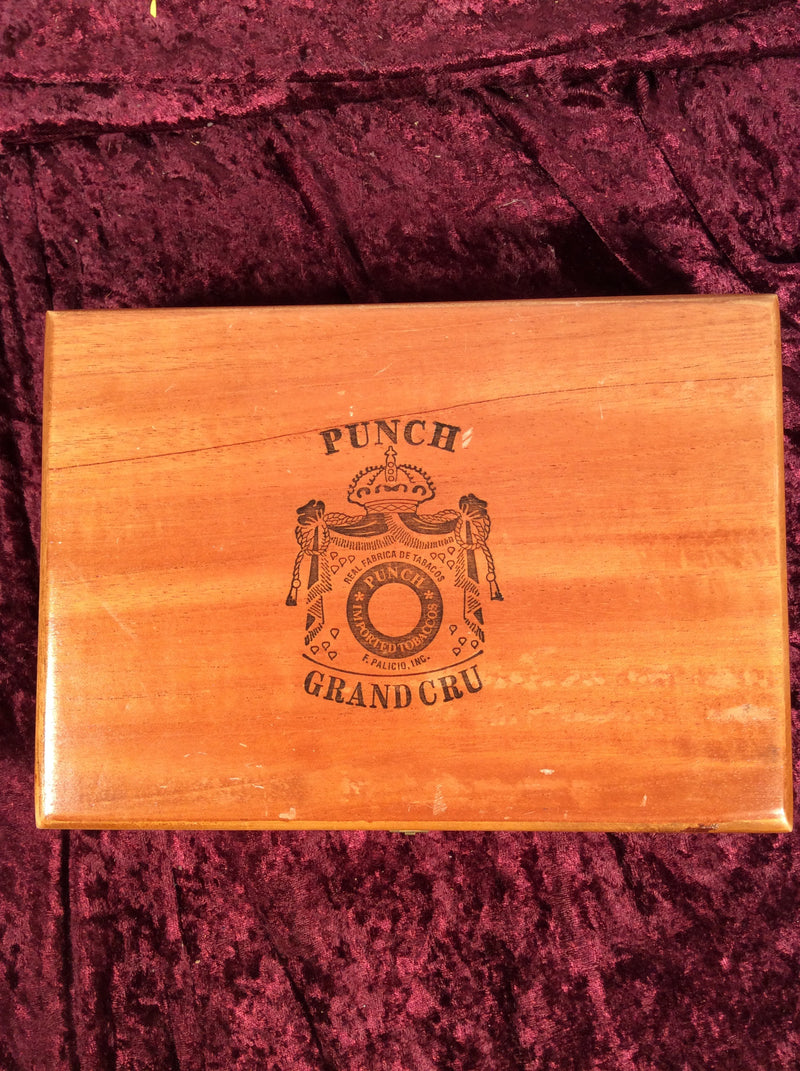 3 Wooden Collectible Cigar Cases (Empty)