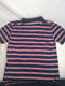 CHAPS cotton shirt youth boys L 14-16 blue white red stripes