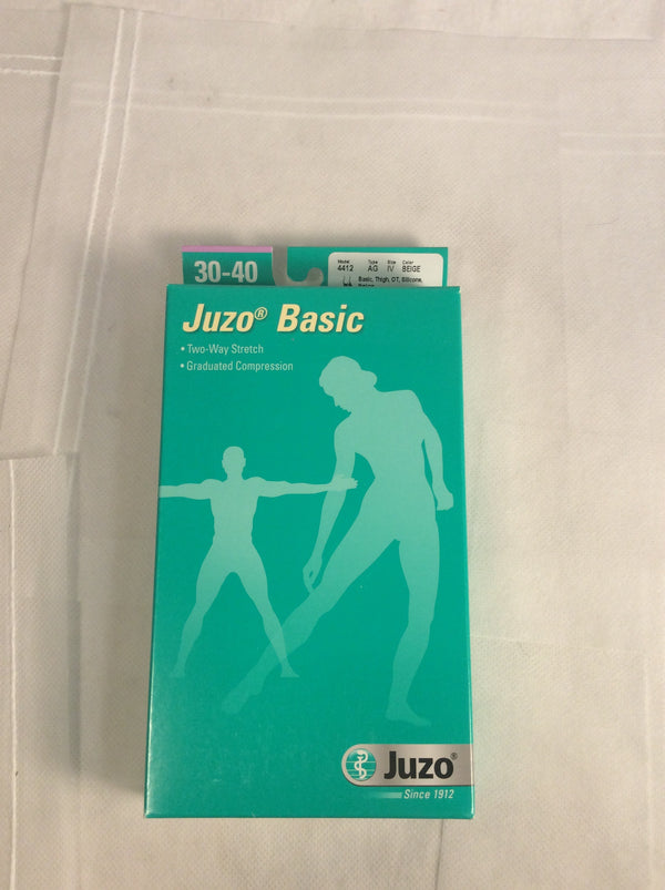 Juzo basic compression thigh stockings (size IV) beige color