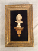 Mozart, Liszt, Bach, Beethoven, Set of 4 Framed Sculptures