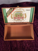 3 Wooden Collectible Cigar Cases (Empty)