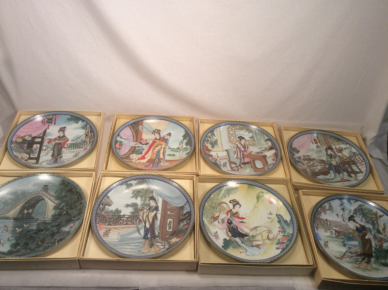 Zhao Huimin beauties of the red mansion limited edition plates (8)