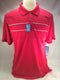 PGA TOUR dry fit fitted golf shirt men’s L red