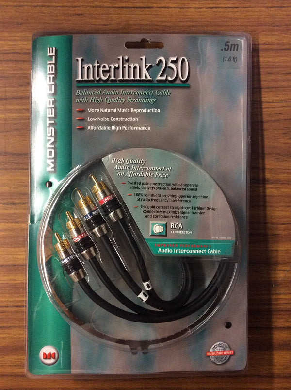 Monster interlink 250 - 1.6ft Cable