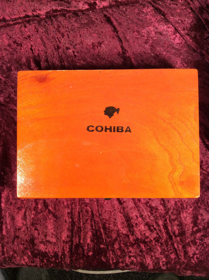 Cohiba 3 Empty Cigar Cases - Package Deal