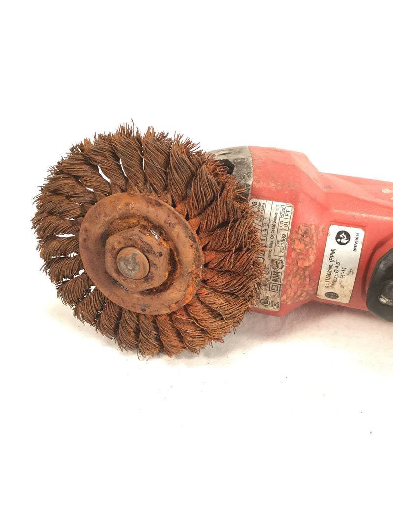 Hilti AG 450-7 W/ Wire Brush Grinding Head