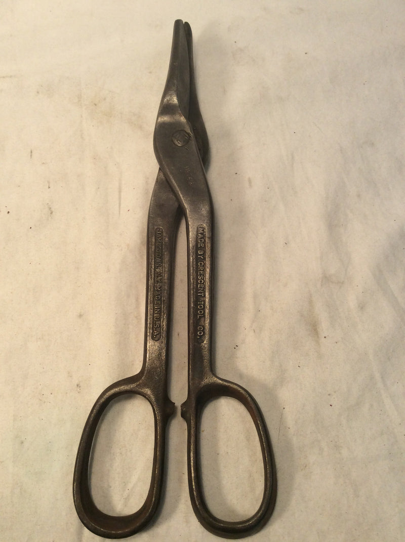 Wiss & crescent tool company forged steel snips/cutters & steel crowbar (sizes in description)