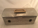 Vintage metal tool box