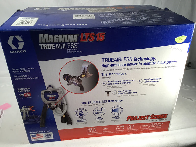 Graco Magnum LTS15 True Airless Paint Sprayer