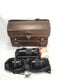 Vintage Fidelity Camera Accessories Bag W/ Camera Lenses