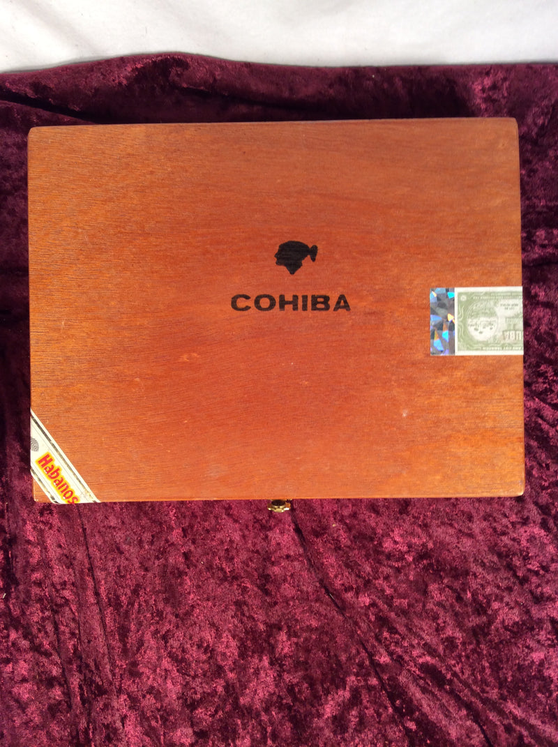 Cohiba 3 Empty Cigar Cases - Package Deal