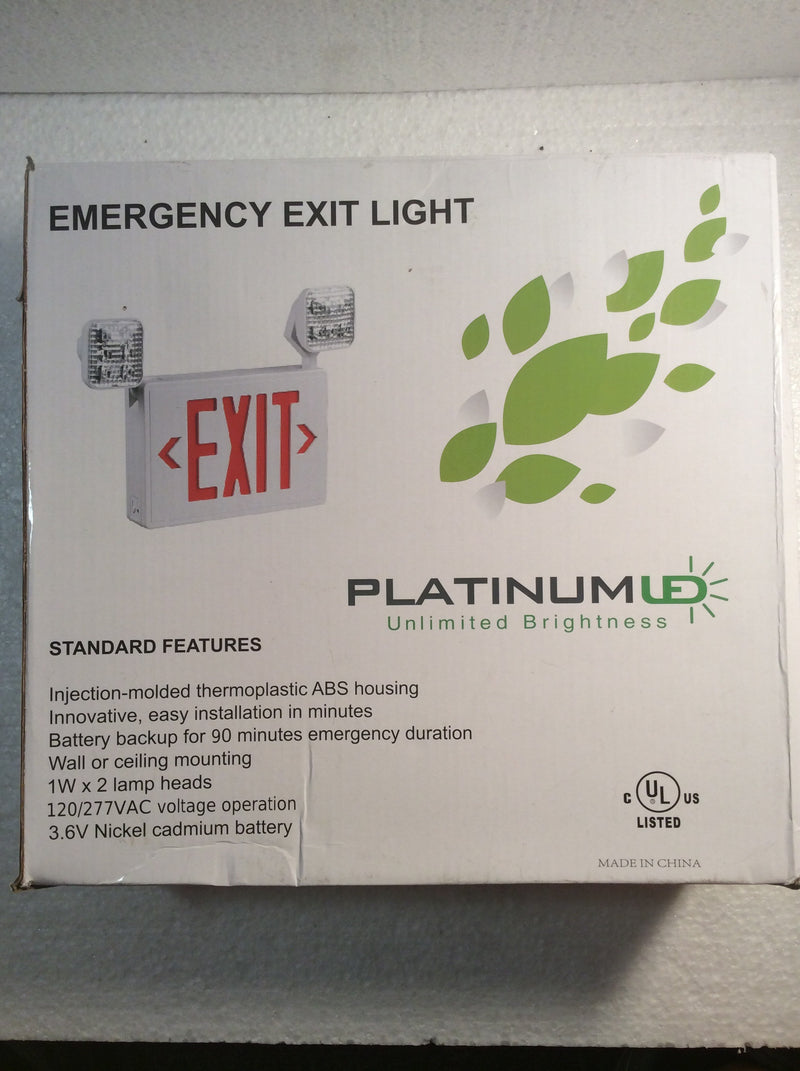 Platinum unlimited brightness Emergency Exit Light