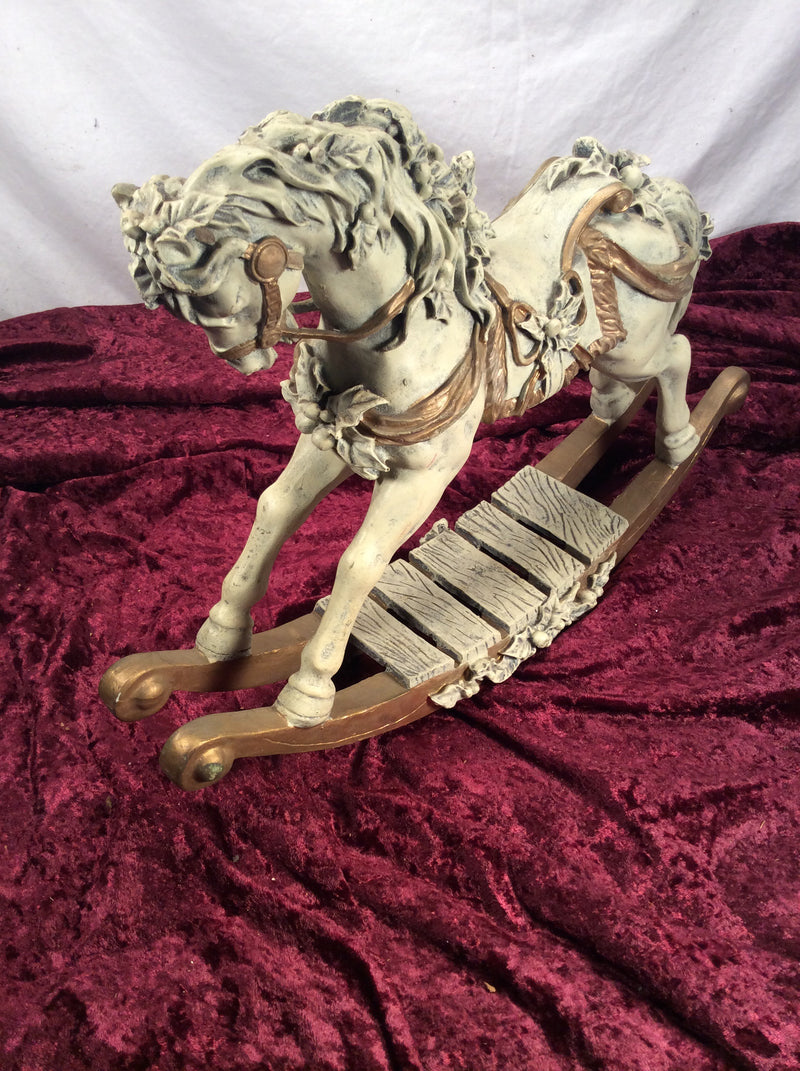 Antique Horse Statue 16in x 12in