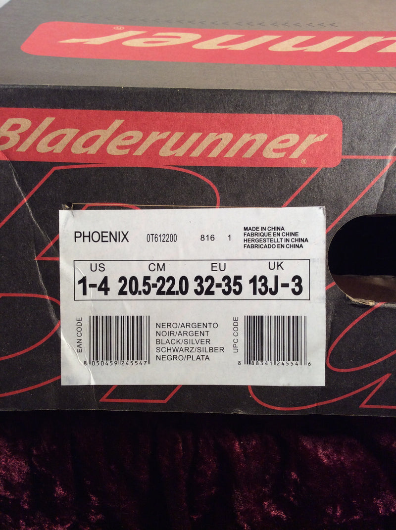 Bladerunner Phoenix Size 1-4 Kids Adjustable Rollerblades