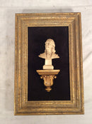 Mozart, Liszt, Bach, Beethoven, Set of 4 Framed Sculptures