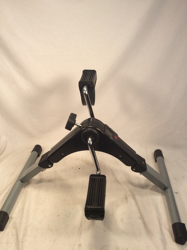 Foldable under desk exercise bike