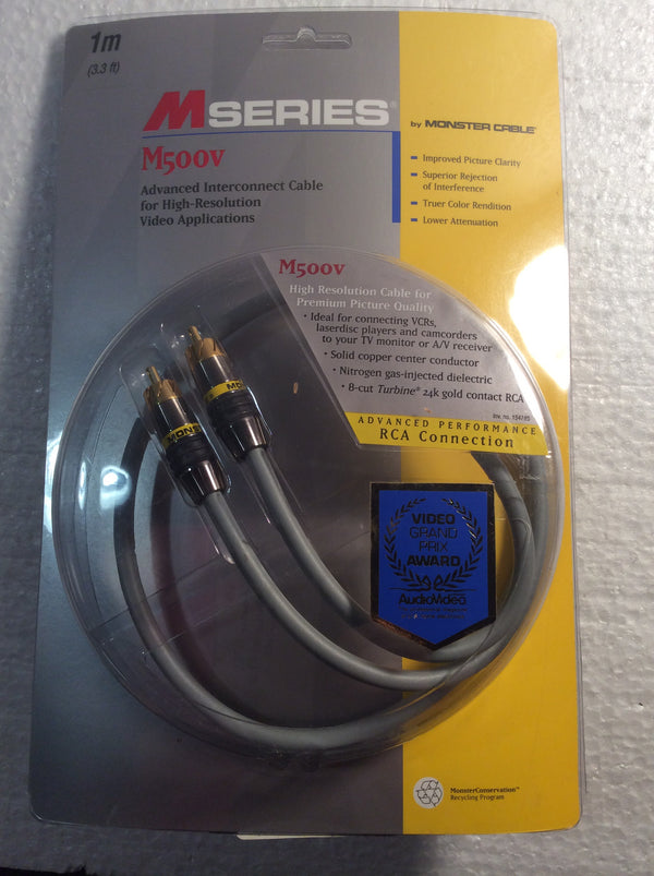 Monster M series M500v advanced interconnect cable