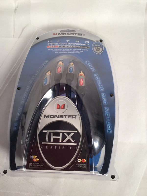 Monster thx 800 stereo audio interconnect