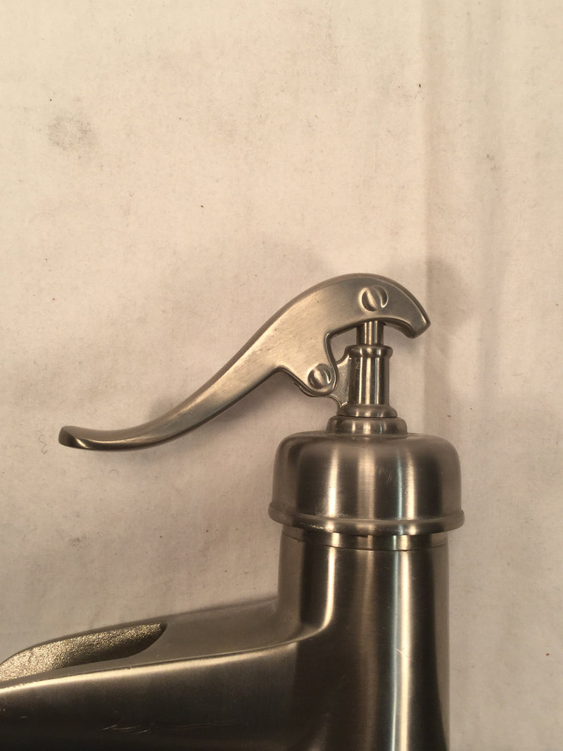 Single Lever Waterfall Basin Faucet Stainless Steel