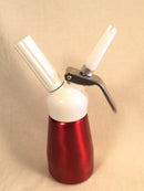 Red Metal Professional Whipped Cream Dispenser