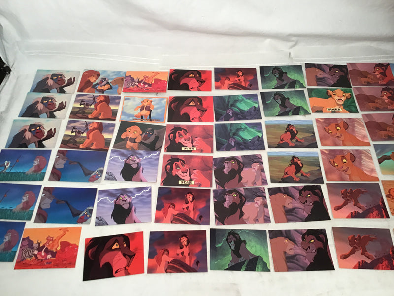 Disney Lion King collectible trading cards (280 cards)