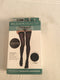 Rejuvahealth thigh high sheer floral compression stockings (size SMALL) black color