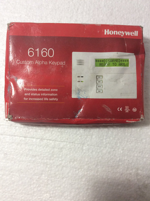 Honeywell custom alpha keypad alarm