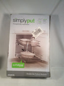 Simply put double tier pullout baskets (932578)