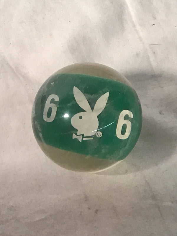 Collectible Playboy Pool Ball (#6)