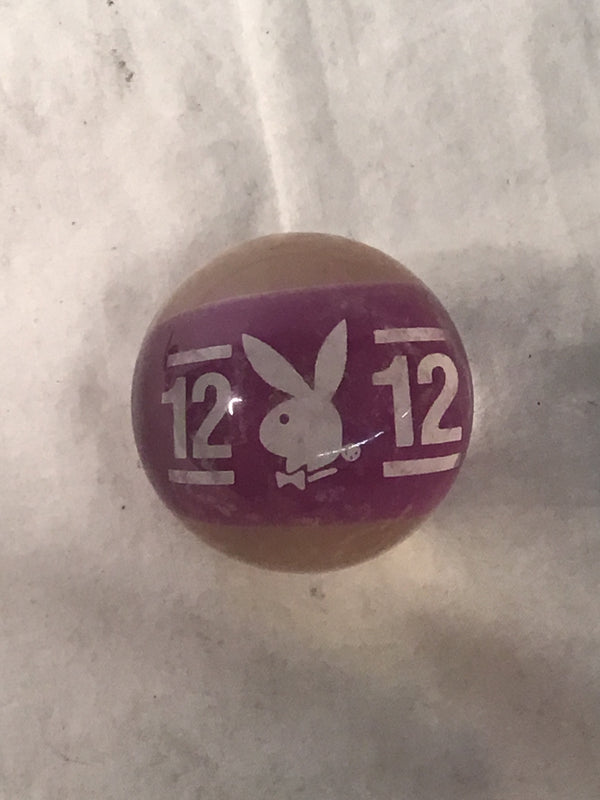 Collectible Playboy Pool Ball (#12)