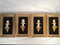 Mozart, Liszt, Bach, Beethoven, Set of 4 Framed Sculptures