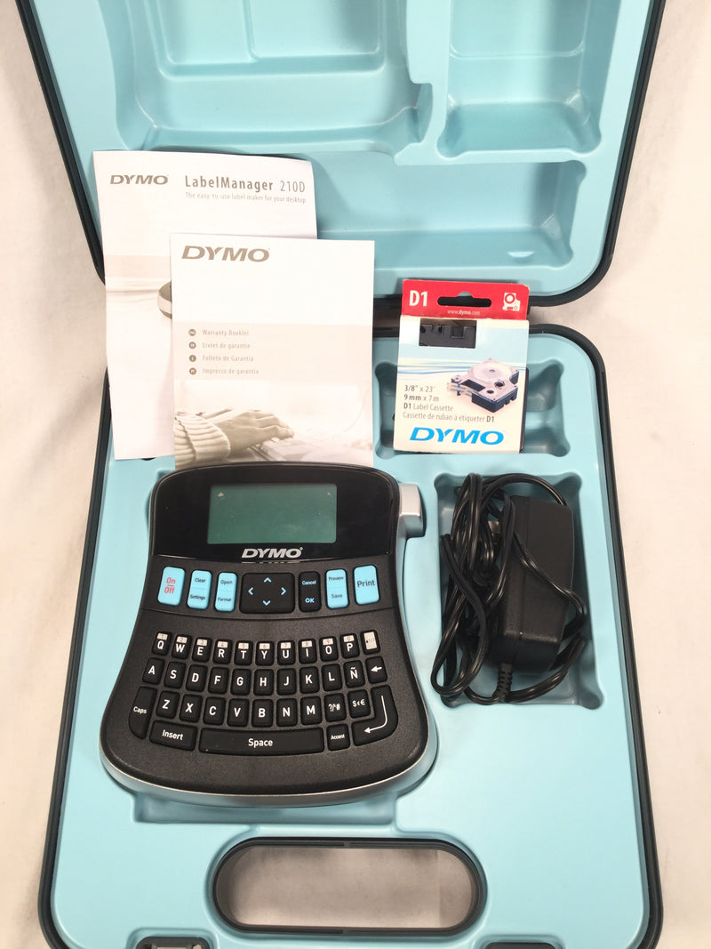 Dymo LabelManager 210D W/ Hard Case