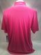 PGA TOUR dry fit golf shirt men L pink easy care UPF 15