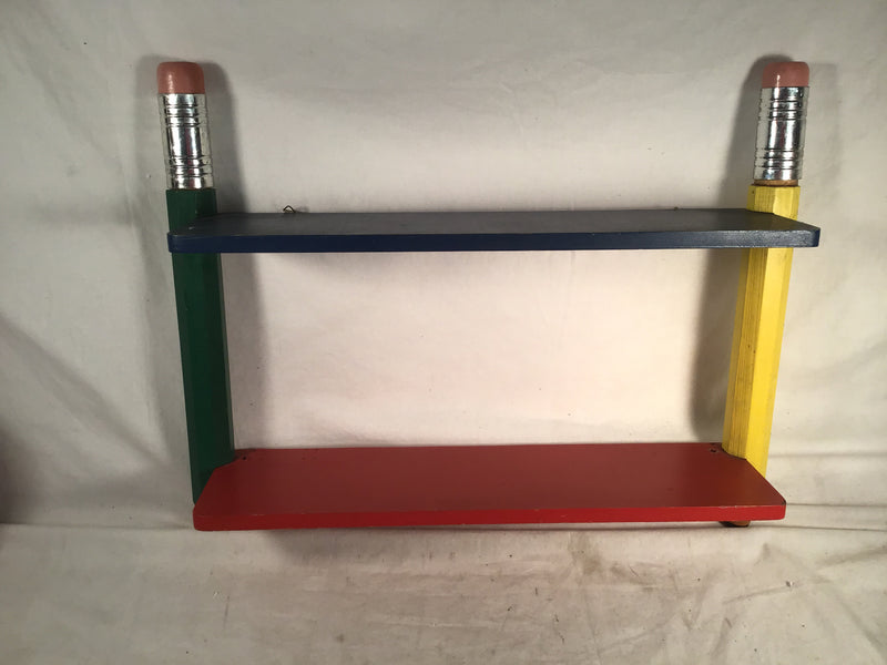 Pencil book shelf