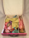 Vintage Barbie & Ken dolls W/doll cases and various clothes