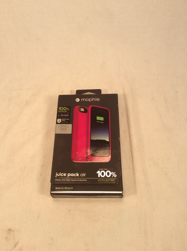 Mophie iPhone 6 battery case (pink)