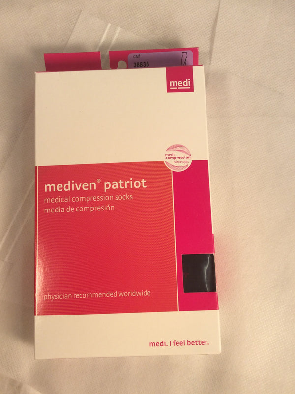 Mediven patriot calf compression stockings (size XXL) Navy color