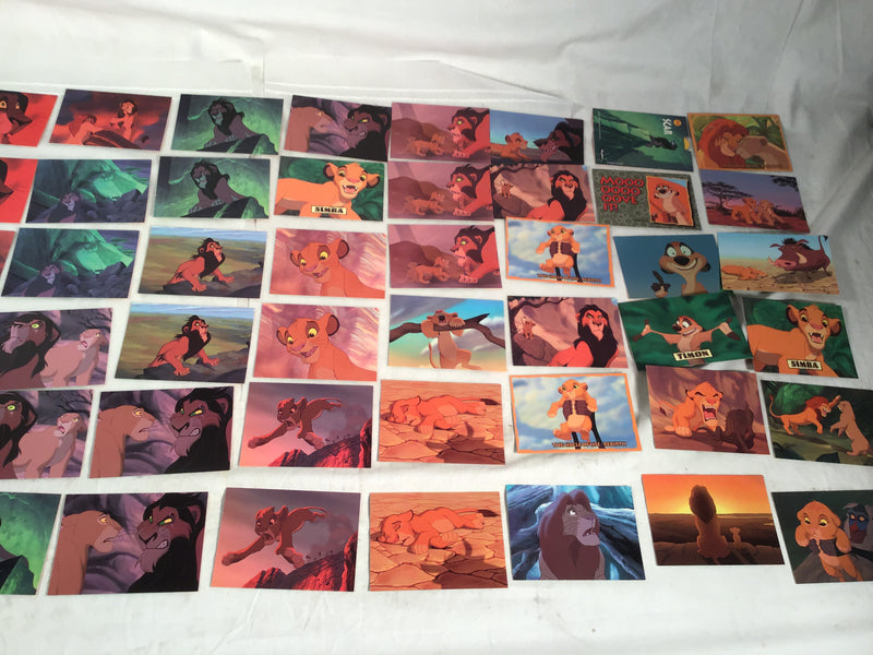 Disney Lion King collectible trading cards (280 cards)