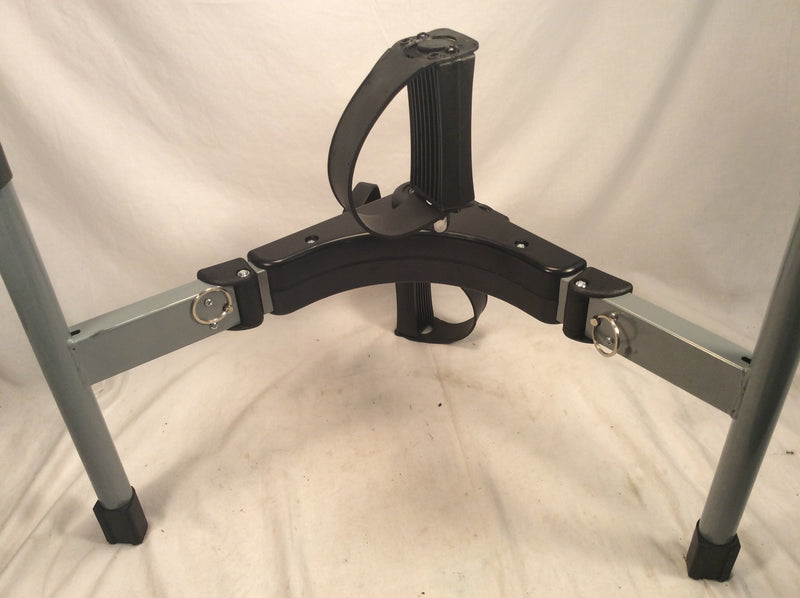 Foldable under desk exercise bike