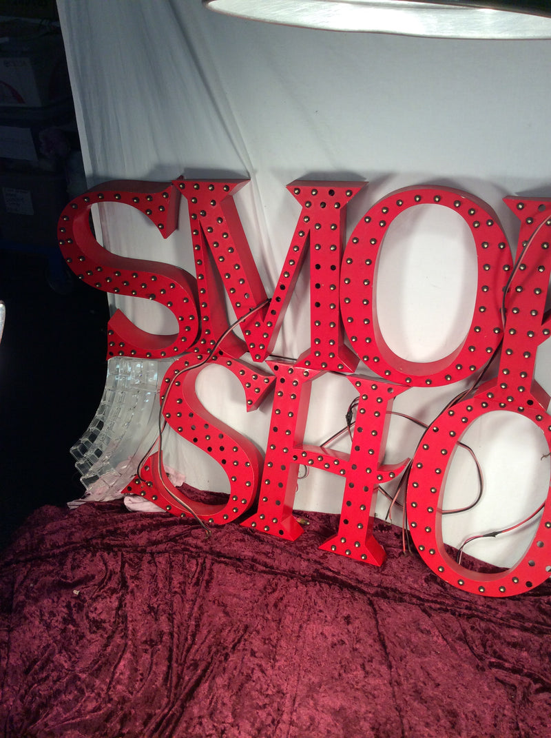 SMOKE SHOP Letters - 11.5”